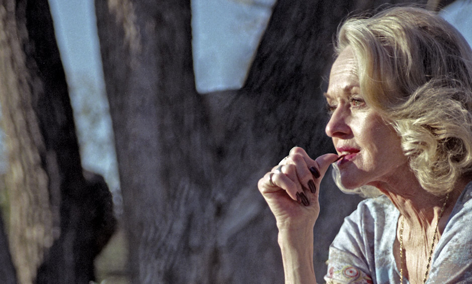 Tippi Hedren in Acton, CA poses for Twenty Seven and a Half Photography